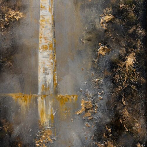 Washington Monument. Mixed Media. 24 x 36 inches. Original. Nanette Catigbe. 2021