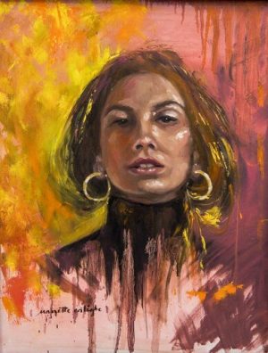 Tres – 16x20 Original Oil Painting by Nanette Catigbe (2021)